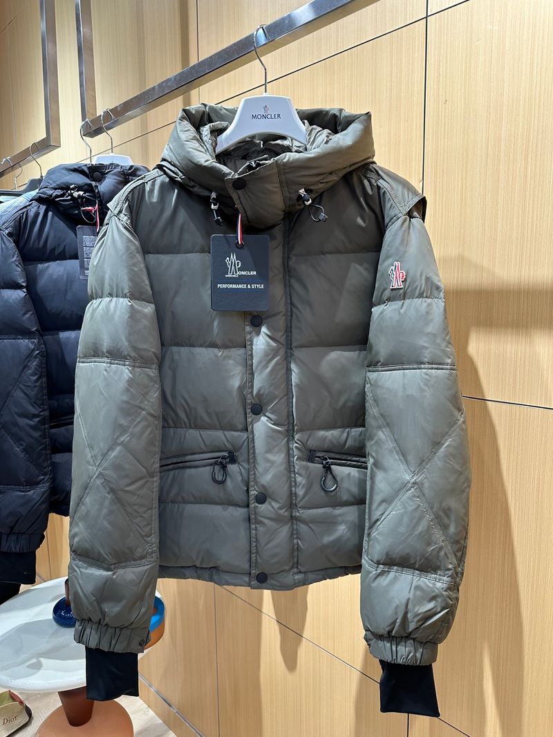 몽클레르 후드 패딩 재킷 - 메시카 패딩 레플 참고 이미지